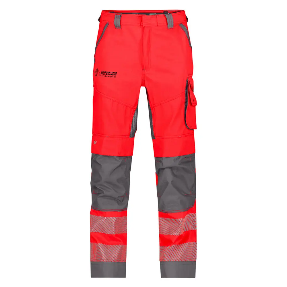 Pantalon de travail Odessa Rouge HIVI Brönnimann