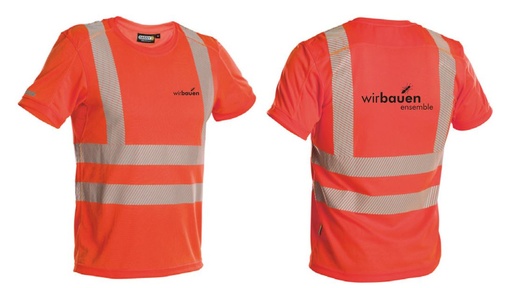 T-shirt HIVI Carter Rouge HIVI Wirbauen