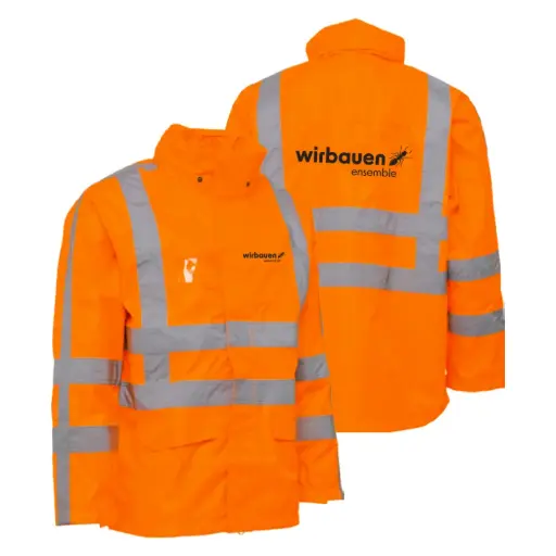 Veste de pluie Elka 86005R Couleur: Orange Wirbauen