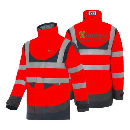 Parka d'hiver Annapurna Réf: Annapurna Kiemy- Rouge/gris 