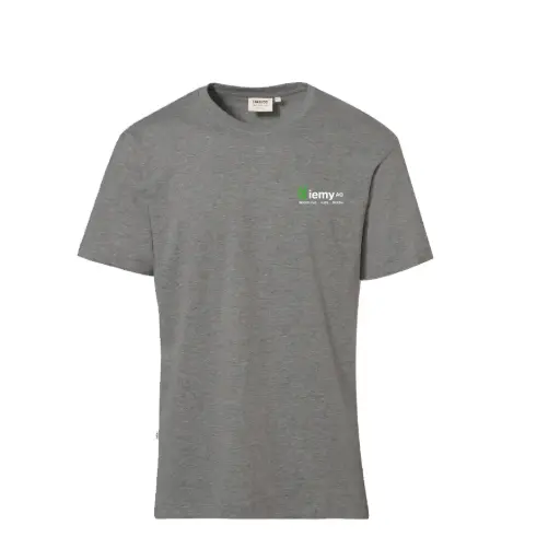 T-shirt Hakro 292 Kiemy gris 015