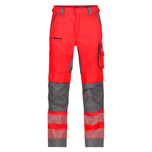 Pantalon de travail Odessa Rouge HIVI Specon