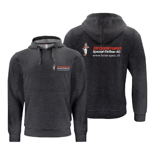 Sweatshirt Hoody capuche 021031 Brönnimann